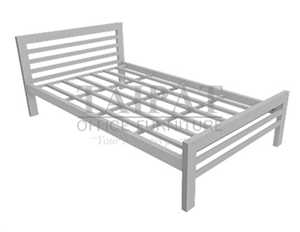 เตียงนอนเหล็ก ขนาด 3.5 ฟุต รุ่น BT1-S4A