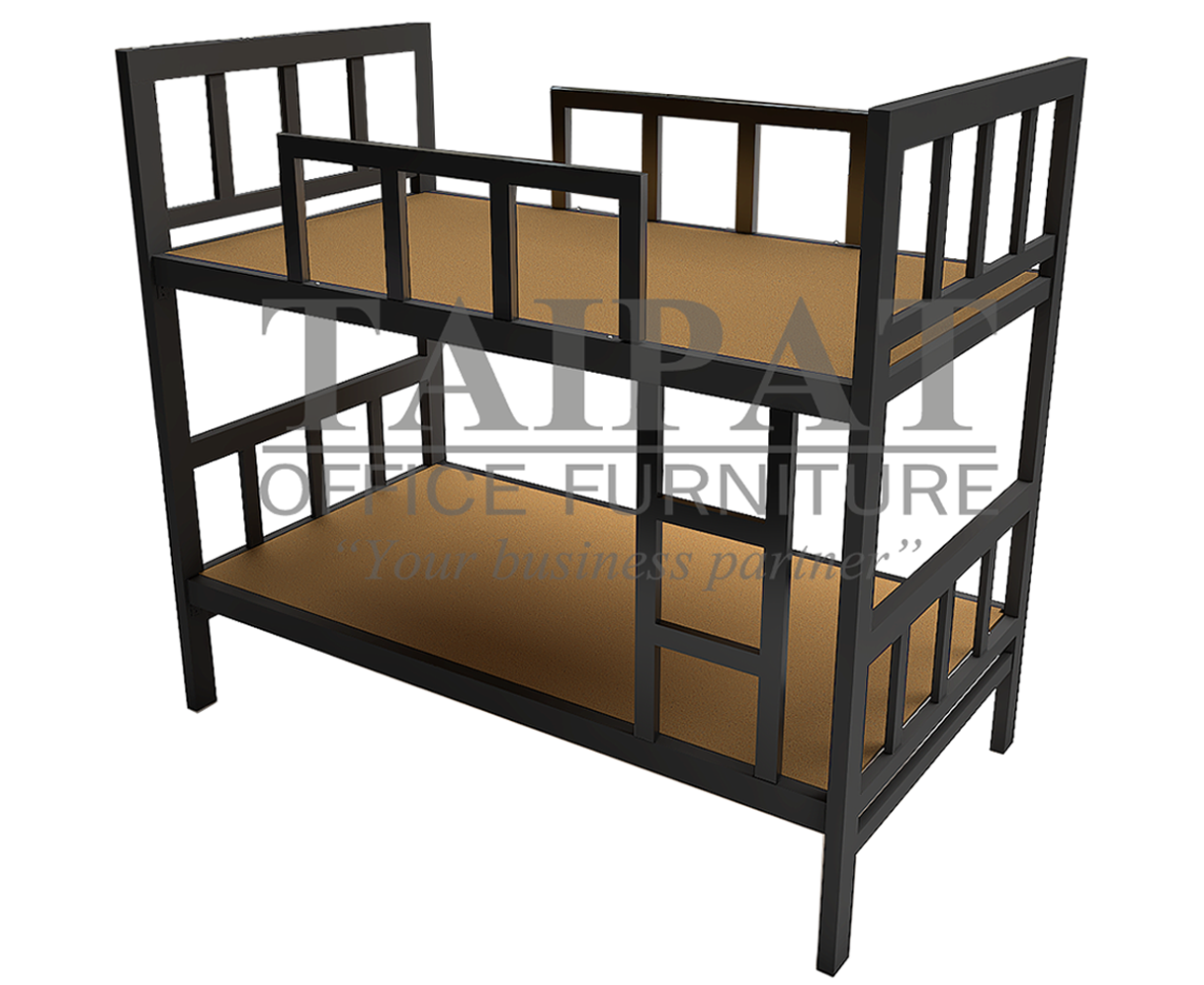 เตียงนอนเหล็ก 2 ชั้น ขนาด 3.5 ฟุต รุ่น BT2-S6A