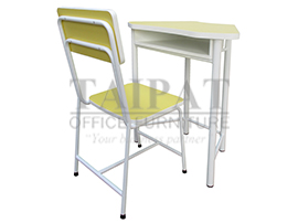 โต๊ะเก้าอี้นักเรียน มัธยม (ความสูงพิเศษ 80 ซม.) T-0794