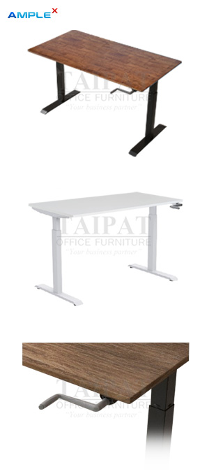 โต๊ะทำงานปรับระดับ แบบมือหมุน DA/M-2B2-1260