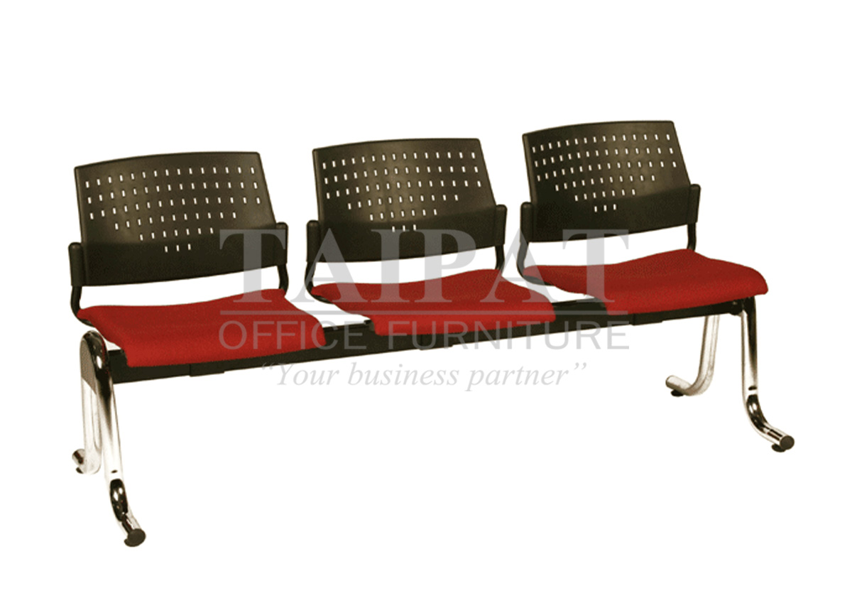 เก้าอี้โพลีแถว 3 ที่นั่ง TVC-618 (3S)