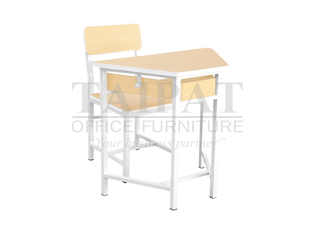 โต๊ะสี่เหลี่ยมคางหมูสำหรับเด็ก (ประถม1-3) T-1007PB-CH-0222