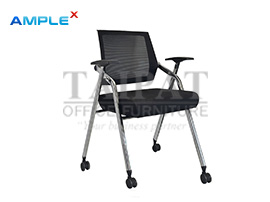 เก้าอี้ห้องสัมมนา มีล้อเลื่อน รุ่น Samuel-W (ซามูเอล-แอลดับบลิว) AX-15287W