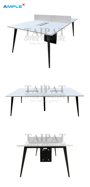 โต๊ะทำงานกลุ่ม 4 ที่นั่ง HEXAGON AX-14053P