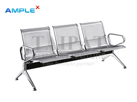 เก้าอี้พักคอยสแตนเลส 3 ที่นั่ง AX-15317-3S