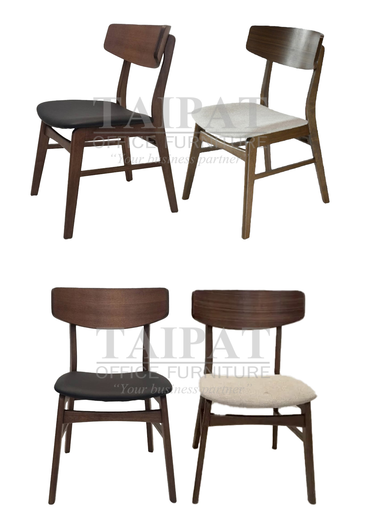 เก้าอี้แฟชั่น ขาไม้ TPN-92769 , TPN-92769PU