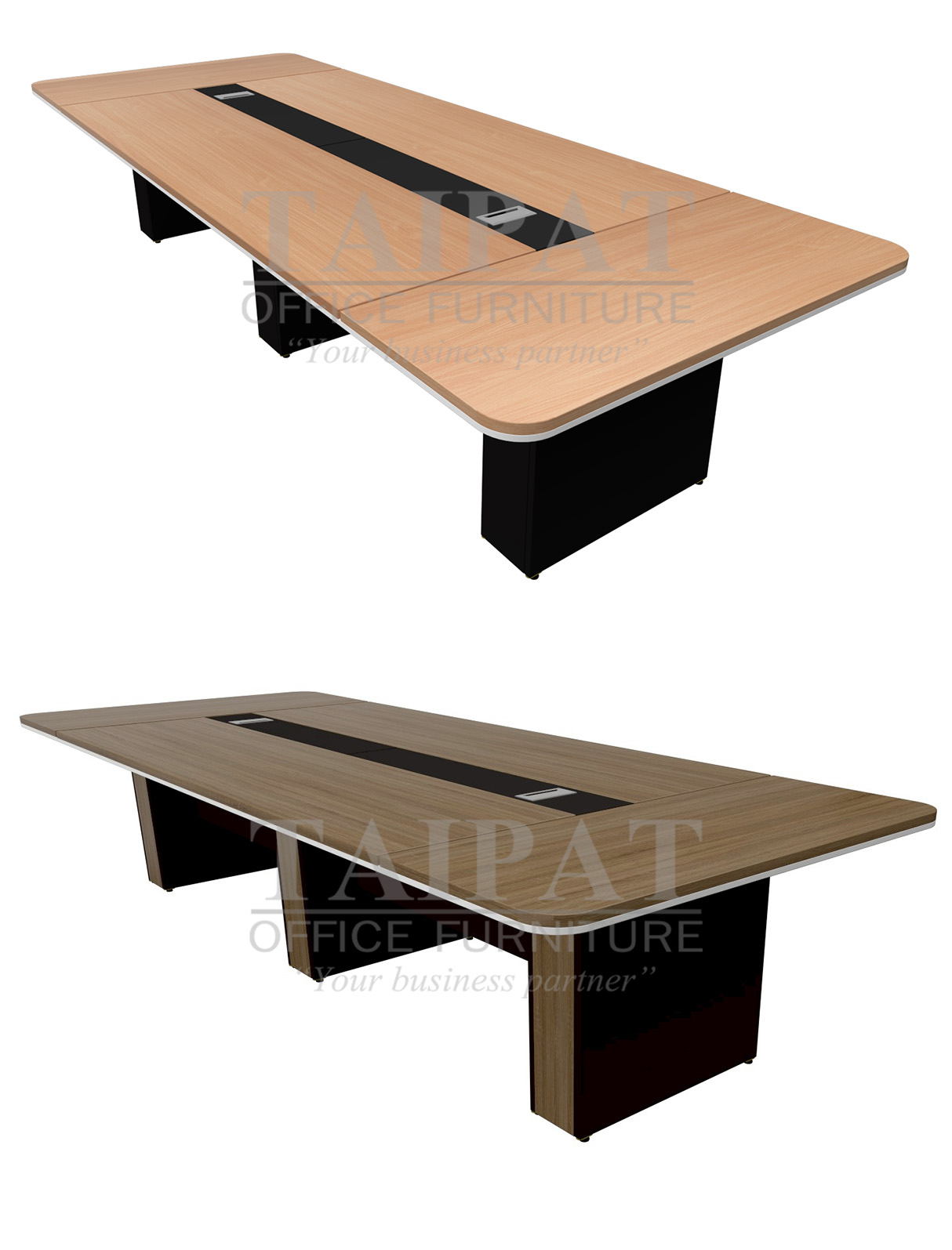 โต๊ะประชุมขาไม้ OFTP-3614 