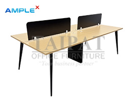 โต๊ะทำงาน 4 ที่นั่ง HEXAGON AX-14053P/V2 (NO.12-V2)