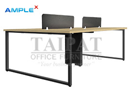 โต๊ะทำงาน 4 ที่นั่ง RECTA-U N0.4-V2