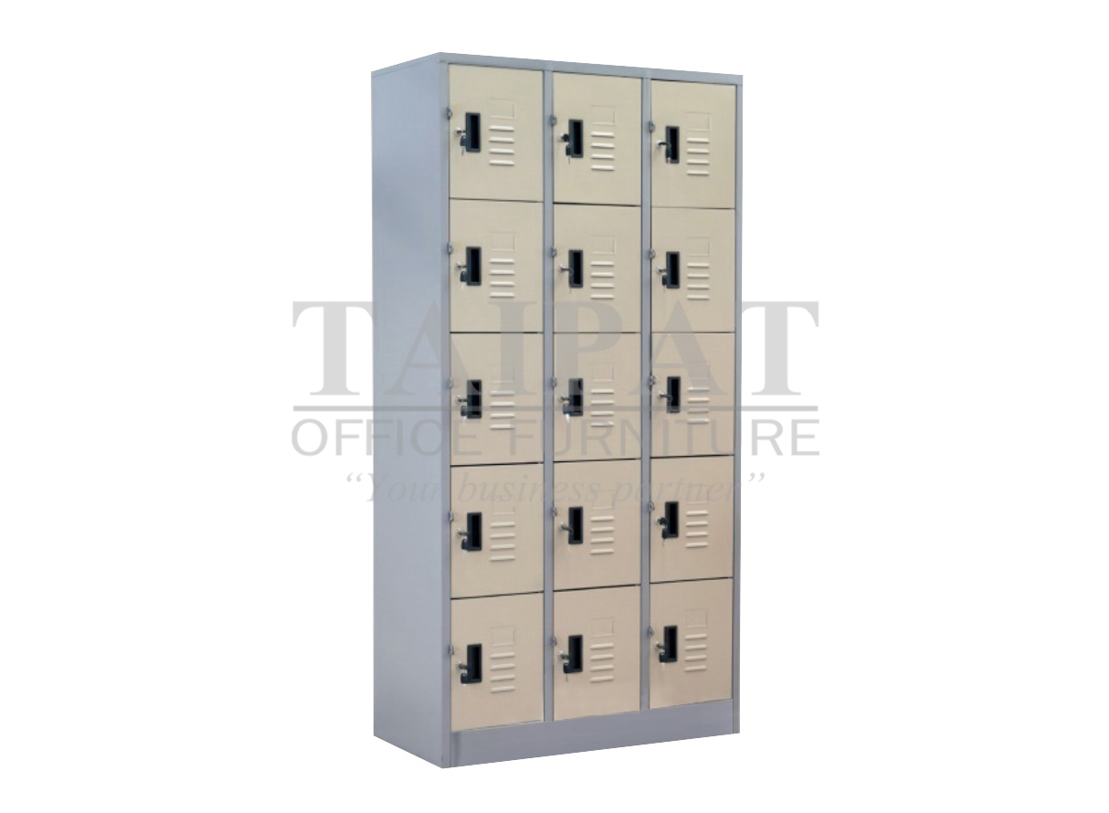 ตู้ล็อคเกอร์ 15 ช่อง LK-6115E