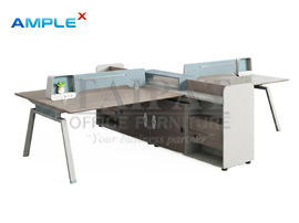 โต๊ะทำงานกลุ่ม 4 ที่นั่ง AX-14PR12-2821