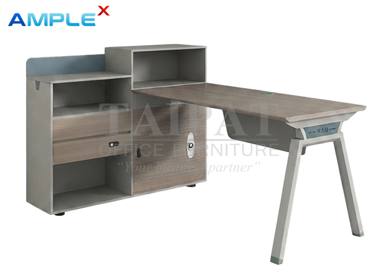 โต๊ะทำงานพร้อมตู้ข้าง AX-14PR13-1506