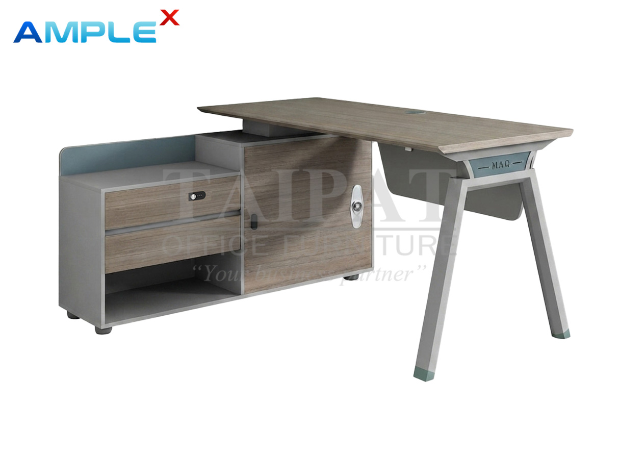 โต๊ะทำงานพร้อมตู้ข้าง AX-14PR14A-1210