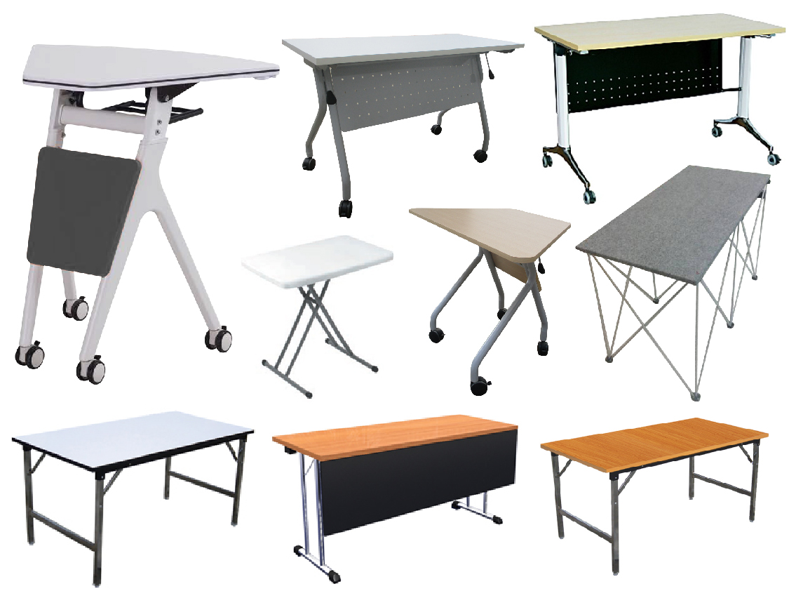 โต๊ะอเนกประสงค์ โต๊ะพับ โต๊ะขาถอด โต๊ะปิคนิค โต๊ะห้องสัมนา โต๊ะจัดบูธ Training Table  Multipurpose Table